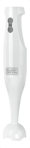 Batidora de inmersión Black+Decker HB2400 blanca 220V 200W