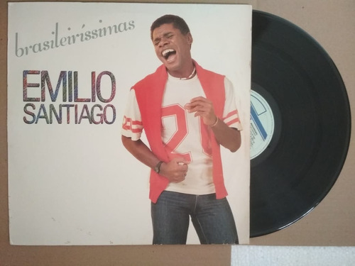 Lp - Emilio Santiago - Brasileirissimas - 1988