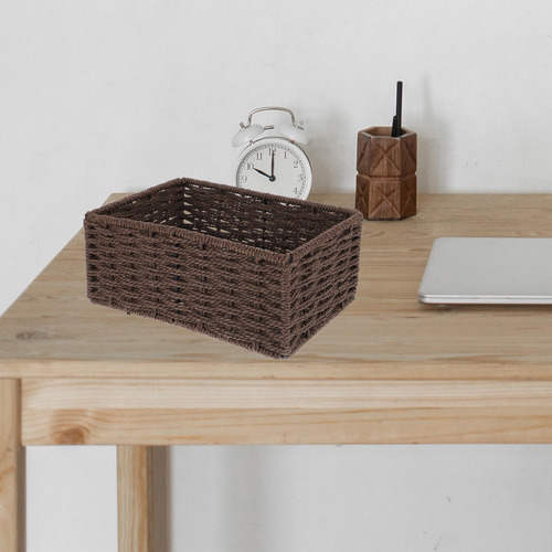 Organizing Basket, Caja De Almacenamiento De Escritorio Teji