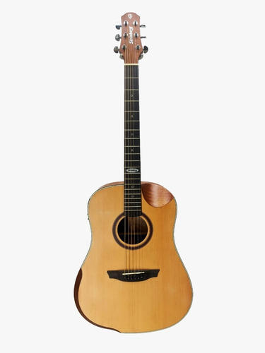 Violão eletroacústica Strinberg SD201HCR para destros natural louro indiano mate