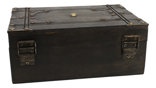 Recipiente De Almacenamiento Vintage De Madera, Delicado Y E