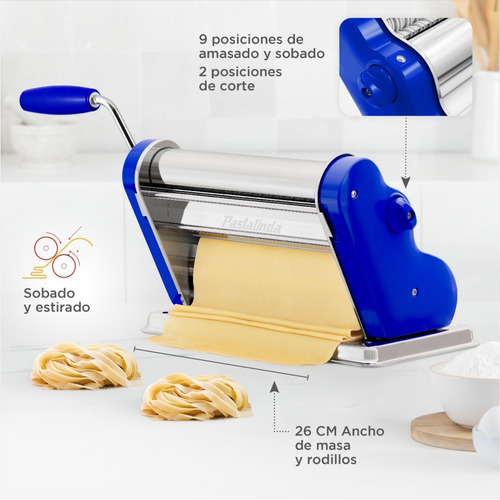 Imagen 5 de 9 de Pastalinda Máquina Clásica 260 Azul