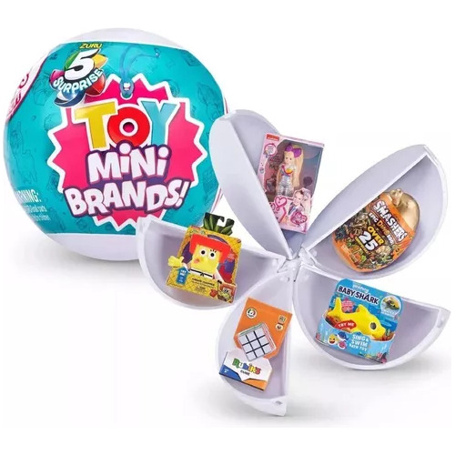 Bolinha Zuru 5 Surprise Toy Mini Brands Colecionável Xalingo