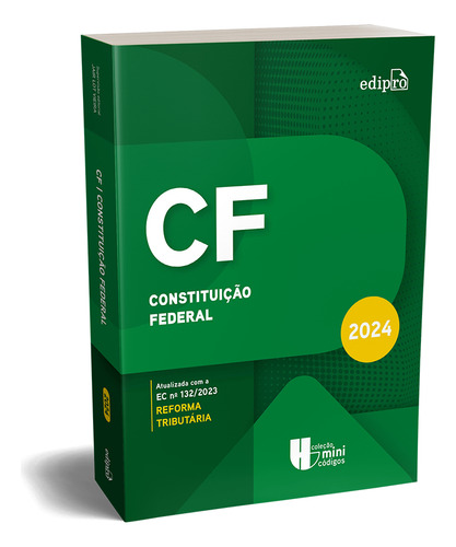 Livro Constituição Federal 2024 - Atualizada Com A Reform...