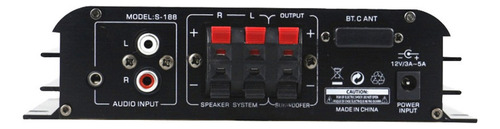 S-188 Mini Audio Power Amplifier 2.1 Channel Dig