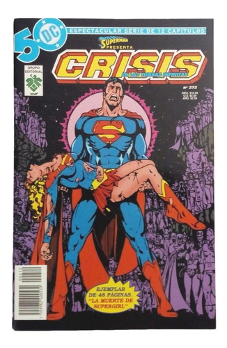 Comic Superman Crisis En Las Tierras Infinitas #272, Español