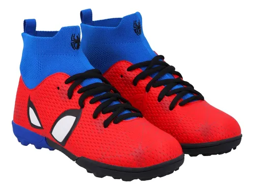 MARVEL Zapatilla Baby Fútbol Niño Roja Spiderman