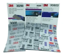 Comprar Kit Lijas 3m Trizact (15pz),3000+(15pz),5000+(15pz)8000 