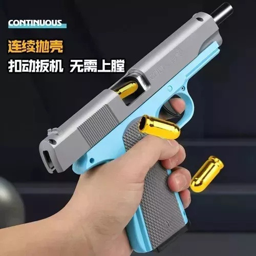 Pistola Colt 1911 Fidget Antistress Carrot 3d