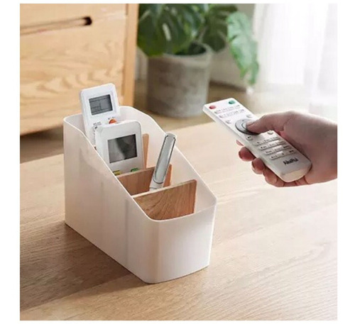 Imagen 3 de 10 de Organizador De Escritorio Control Remoto Nordico 4 Division