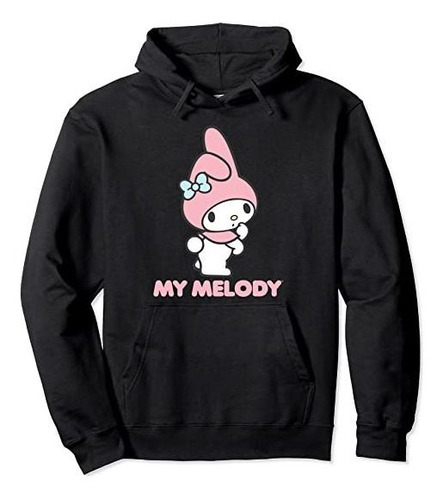 Suéter My Melody Con Letras Sanrio Unisex 