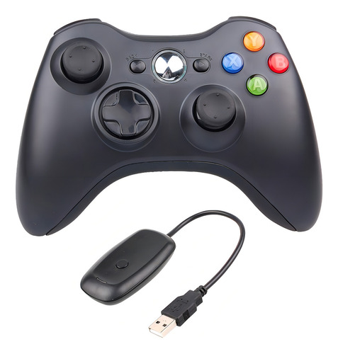 Mando inalámbrico Anzu compatible con Xbox 360/PS3/PC, color negro