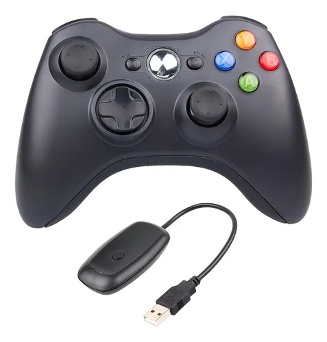 Mando inalámbrico Anzu compatible con Xbox 360/PS3/PC, color negro