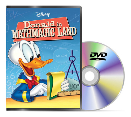 Dvd Donald En La Tierra De Las Matematicas