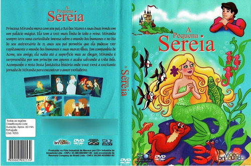 Dvd Lacrado A Pequena Sereia Spot Films