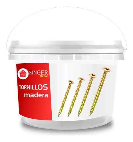3000 Tornillos Para Madera 3 X 16mm En Pote