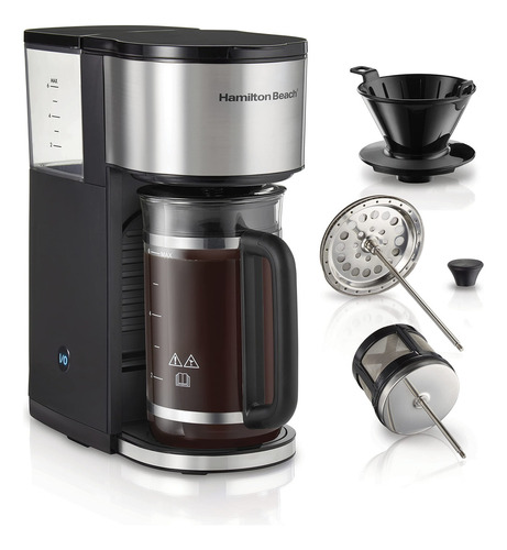 Cafetera Hamilton Beach Home Barista Multifunción 7 En 1