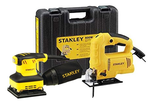 Caladora Electrica + Lijadora Stanley Sj60k-b3c