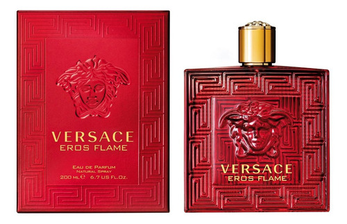 Versace Eros Flame Edp 200 ml Para Hombre Original *