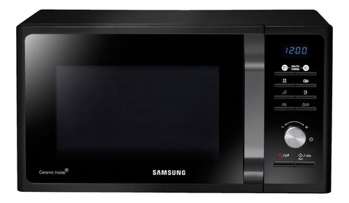 Microondas Grill 23 L Samsung Mg23 Cerámico Black G. Oficial