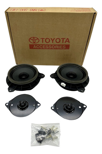 Juego De Parlantes + Tweeters Etios Original Toyota