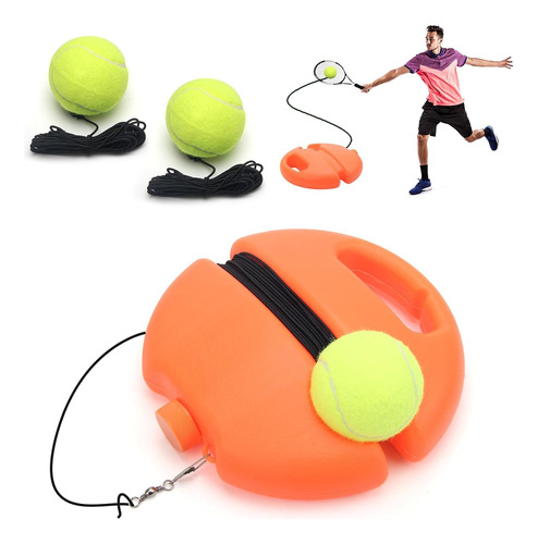 Catcan Pelota Rebote Cuerda Dispositivo Practica Tenis 3