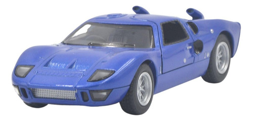 Ford Gt40 Mkii 1966 Azul Escala 1:34