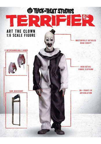 Trick Or Treat Studios Figura Art The Clown Terrifier 1:6