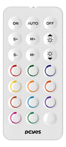 Controlador Fan Argb Pcyes Light Core White