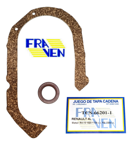 Empacadura Tapa Cadena Renault R4/r5/1023 1108/r9 1.3