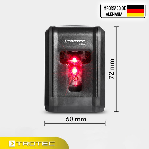 Nivel Láser Trotec Multifuncional Autonivelante De 2 Líneas