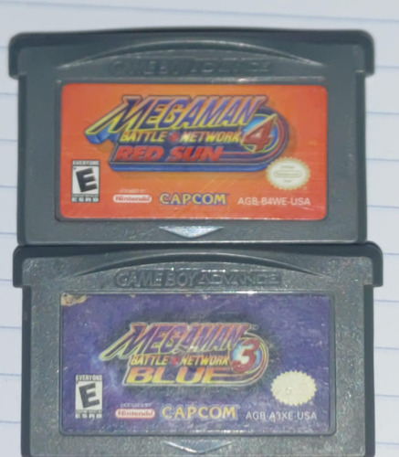 Megaman Battle Network 3 Y 4 Para Gba Originales