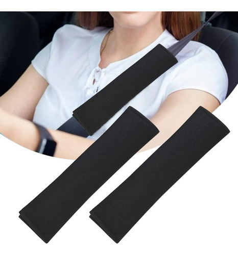 2 Funda Cubre Cinturón Seguridad Almohada Auto 