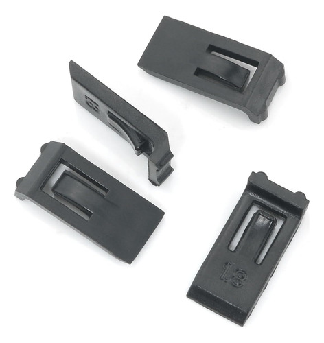 Itrolle 4pcs Negro 80-85 Ángulo De Grados Limitante De La Ab