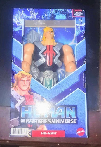 He Man Masters Of The Universe Gran Escala Niños 22cm Netflx