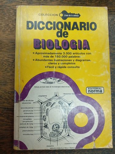 Diccionario De Biologia * Aa.vv. * Norma *