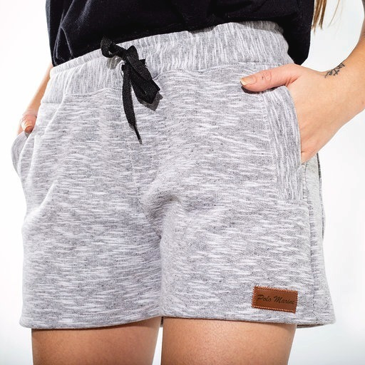 shorts moletom feminino mercado livre