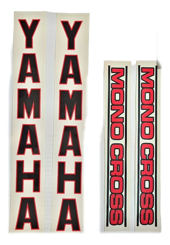 Adesivo Emblema Dt180 Yamaha Monocross Dt 180 Preto Jogo