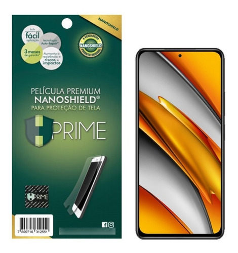 Película Premium Hprime Nanoshield Xiaomi Poco F3