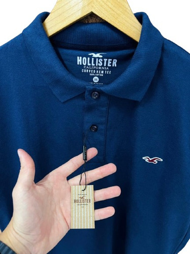 Camisa Gola Polo Masculina Grife Hollister Premium