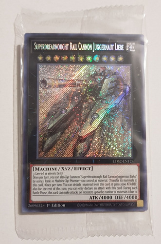 Yugi-oh Superdreadnought Rail Cannon Juggernaut Liebe 