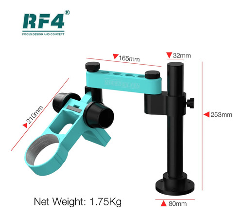 Brazo Base Microscopio Rf4 Fo19l
