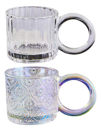 2 Uds Taza De Café 250ml Taza De Resistente Al Calor Para