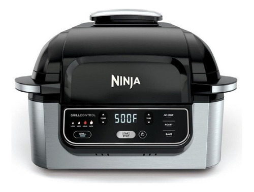 Ninja - Parrilla Para Interiores 4 En 1 Ninja Foodi - Ag300 Color Negro