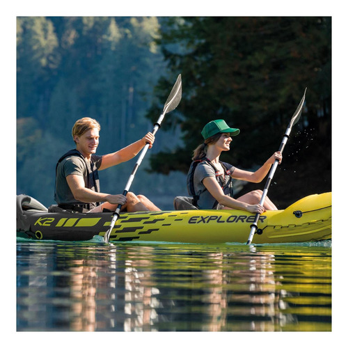 Intex 1 Pieza De Paleta De Kayak De 86 Pulgadas Con En Forma
