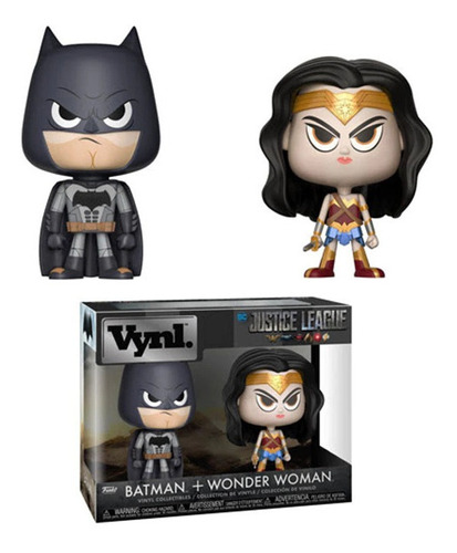 Funko Vynl. Justice League Batman + Wonder Woman Vdgmrs