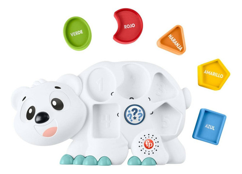 Juguete Oso Polar Fisher Price Color Blanco