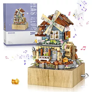 Hogokids Music Box Building Block Set - 799 Pcs Street View