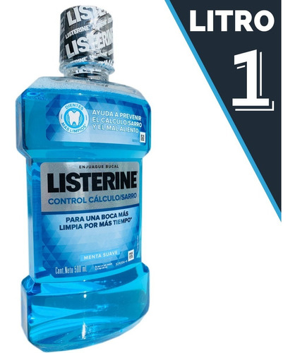 Listerine X Litro. 1000 Cc