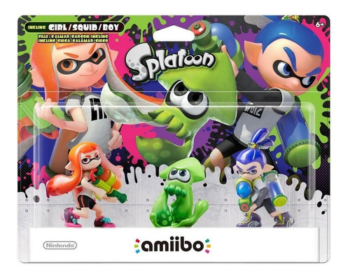 Amiibo Splatoon 3-pack (splatoon Series)